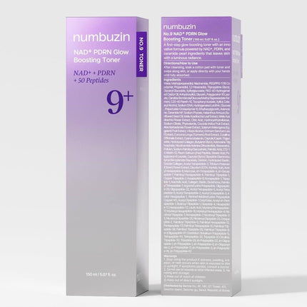 Numbuzin No.9 NAD+ PDRN Glow Boosting Toner