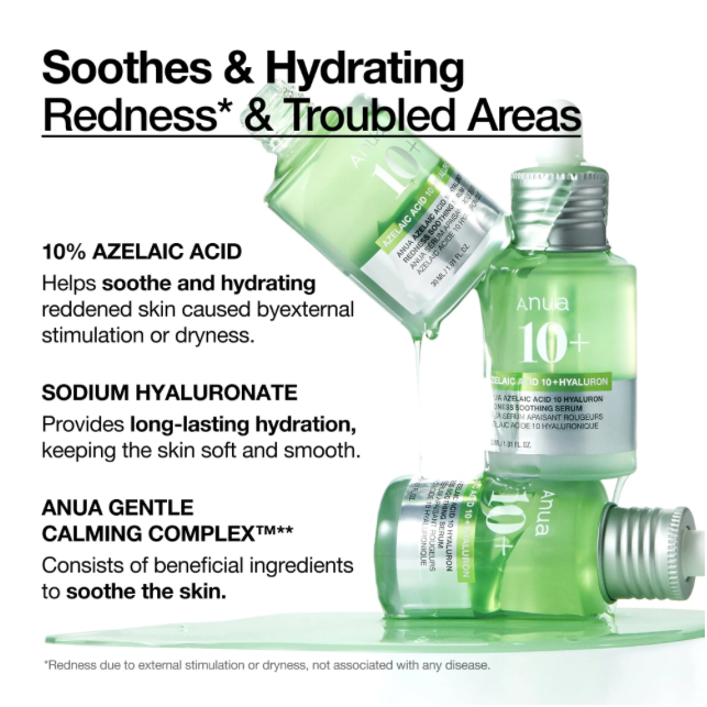 Anua Azelaic Acid 10+  Hyaluron  Serum