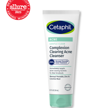 Cetaphil Gentle Acne Complexion  Cleanser 124ml