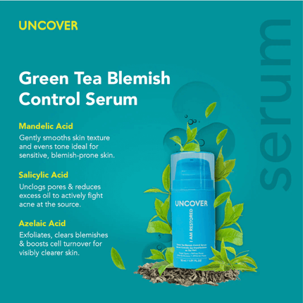 Uncover Green Tea Blemish Control Serum